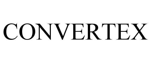 Trademark Logo CONVERTEX