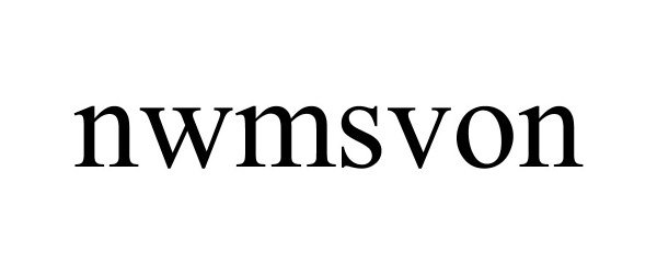 Trademark Logo NWMSVON