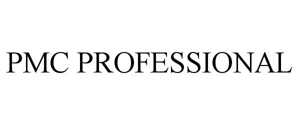 Trademark Logo PMC PROFESSIONAL