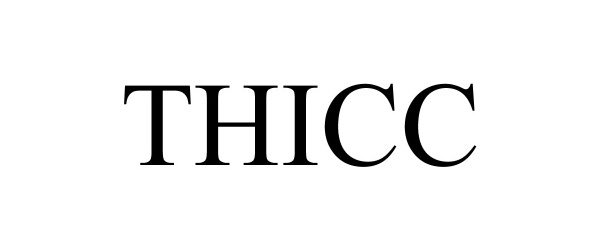 Trademark Logo THICC