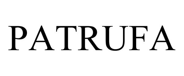 Trademark Logo PATRUFA