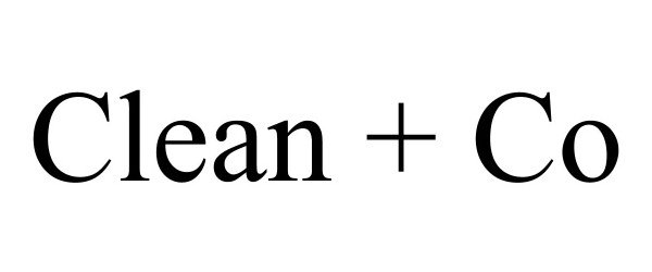Trademark Logo CLEAN + CO