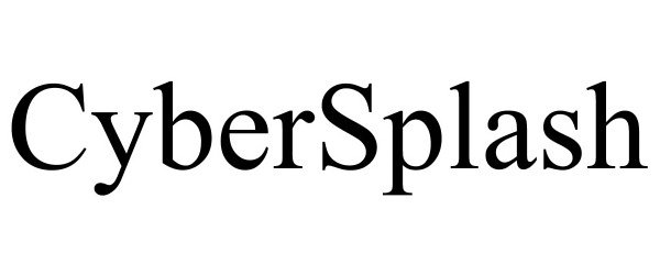 Trademark Logo CYBERSPLASH