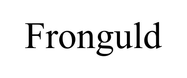 Trademark Logo FRONGULD