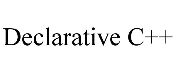  DECLARATIVE C++