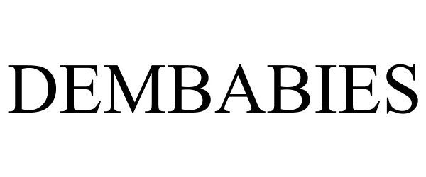 Trademark Logo DEMBABIES