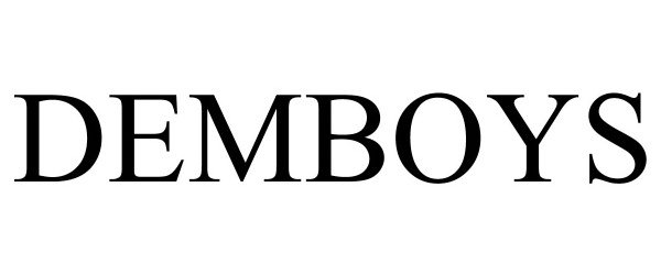 Trademark Logo DEMBOYS