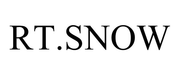 Trademark Logo RT.SNOW