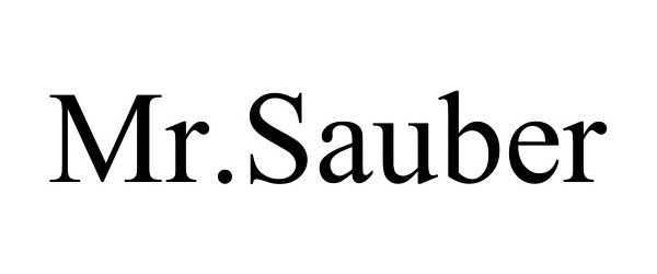 Trademark Logo MR.SAUBER