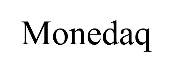 Trademark Logo MONEDAQ