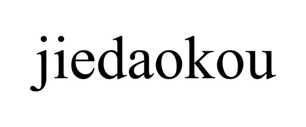 Trademark Logo JIEDAOKOU