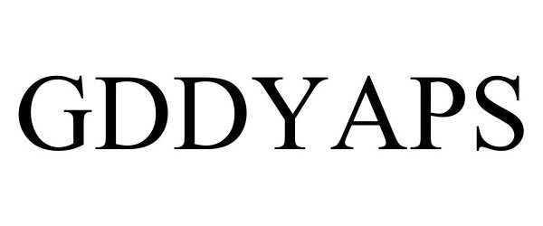 Trademark Logo GDDYAPS