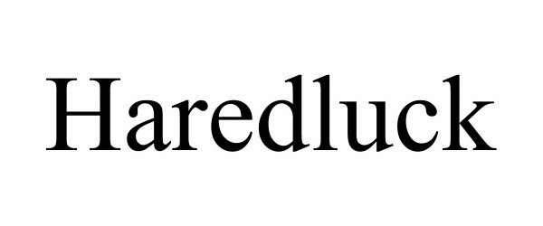 Trademark Logo HAREDLUCK