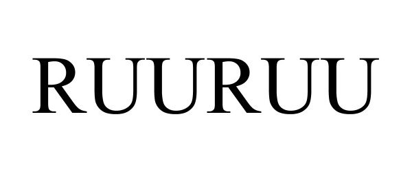  RUURUU