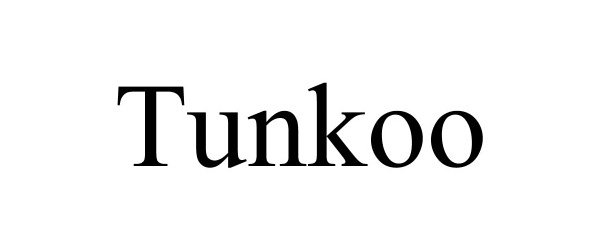 Trademark Logo TUNKOO