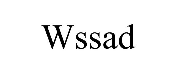 Trademark Logo WSSAD