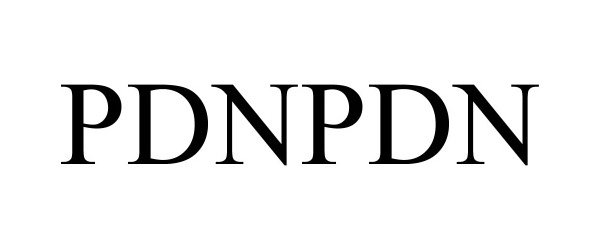 Trademark Logo PDNPDN