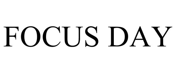  FOCUS DAY