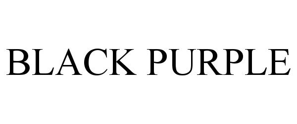  BLACK PURPLE