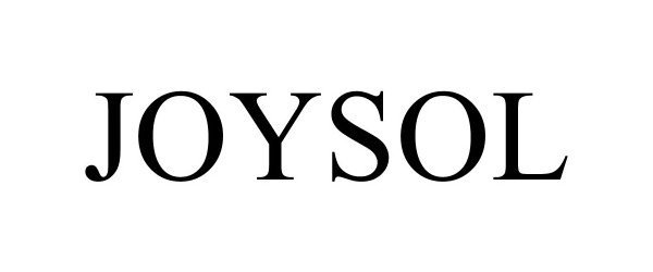 Trademark Logo JOYSOL