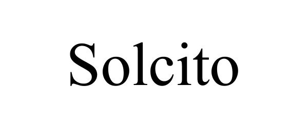 Trademark Logo SOLCITO