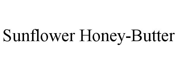  SUNFLOWER HONEY-BUTTER