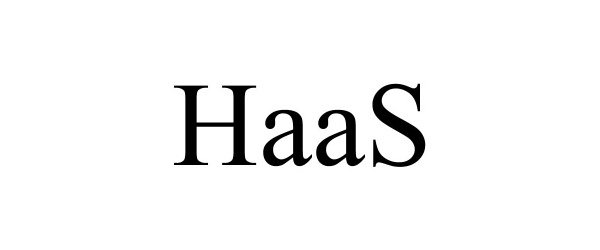 Trademark Logo HAAS