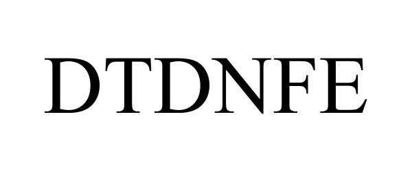 Trademark Logo DTDNFE