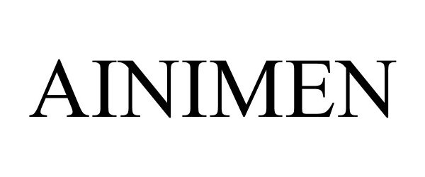 Trademark Logo AINIMEN