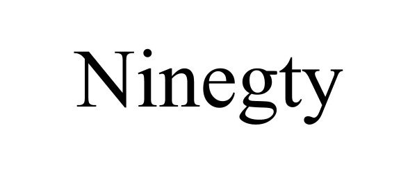 Trademark Logo NINEGTY