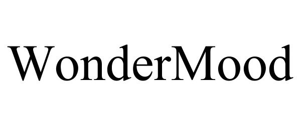 Trademark Logo WONDERMOOD