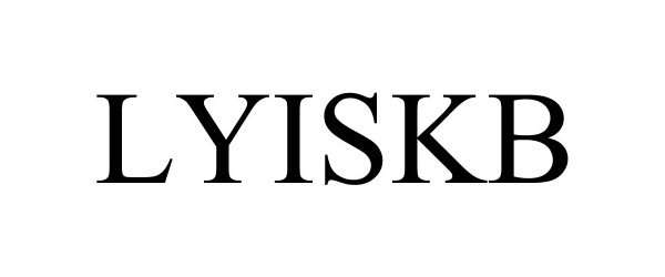 Trademark Logo LYISKB