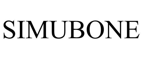 Trademark Logo SIMUBONE