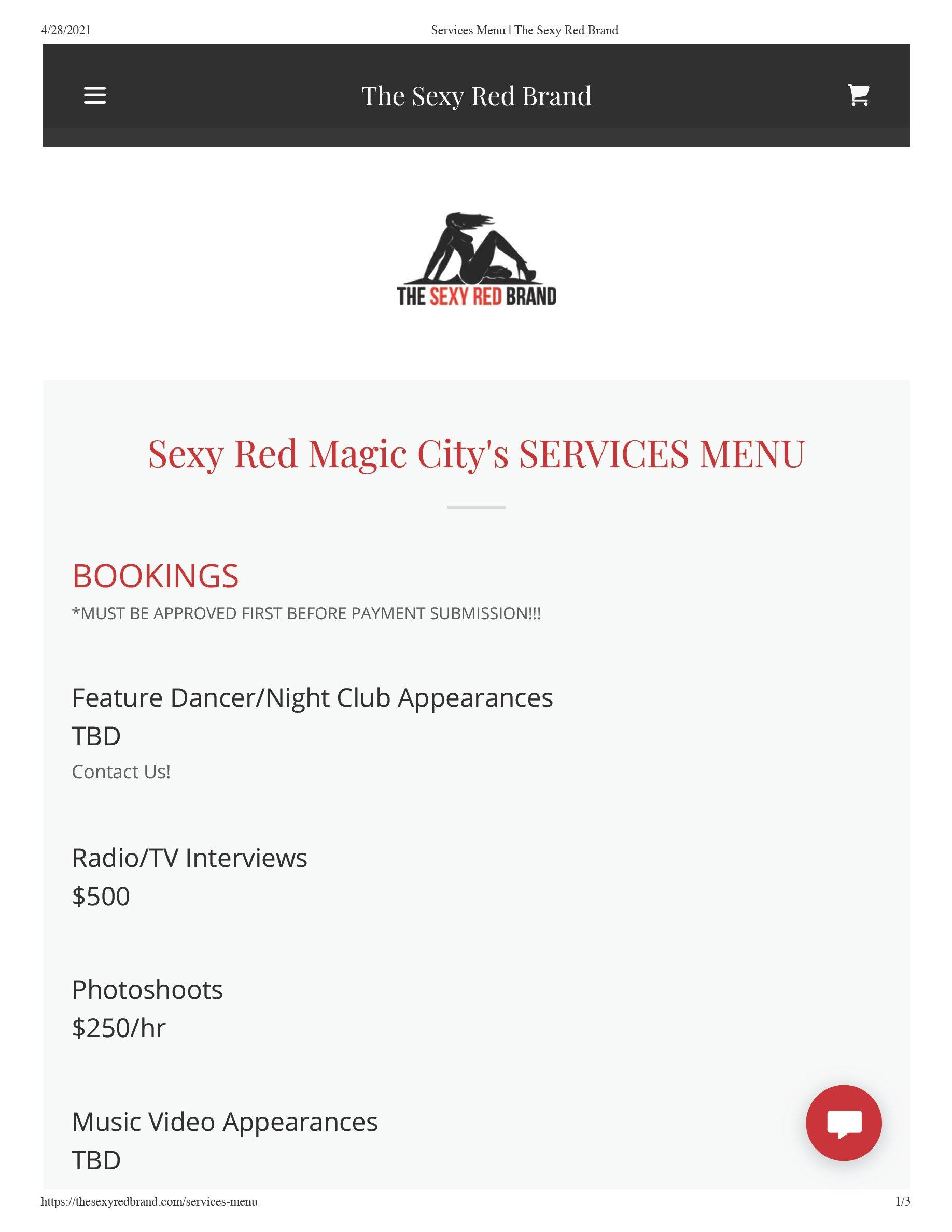 Sexy red magic city