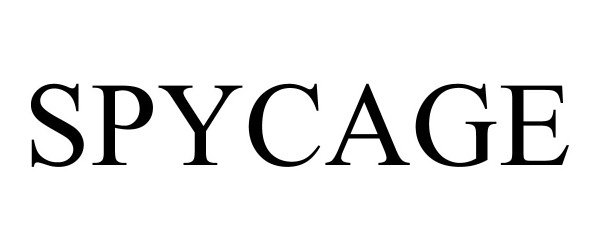 Trademark Logo SPYCAGE