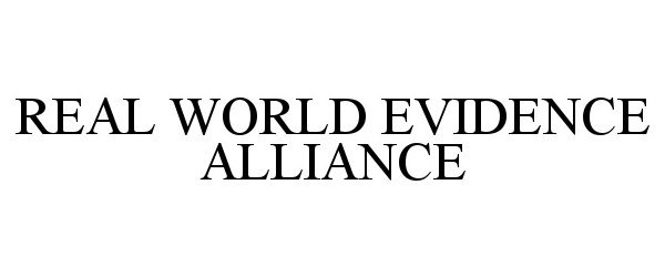  REAL WORLD EVIDENCE ALLIANCE