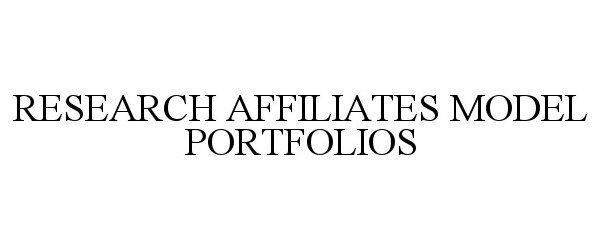  RESEARCH AFFILIATES MODEL PORTFOLIOS