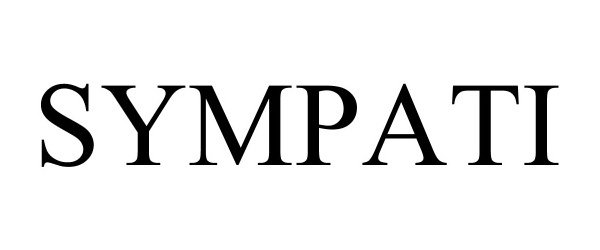 Trademark Logo SYMPATI