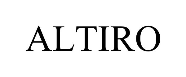 Trademark Logo ALTIRO