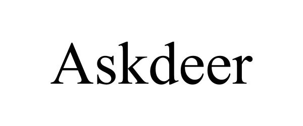  ASKDEER