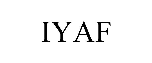 Trademark Logo IYAF