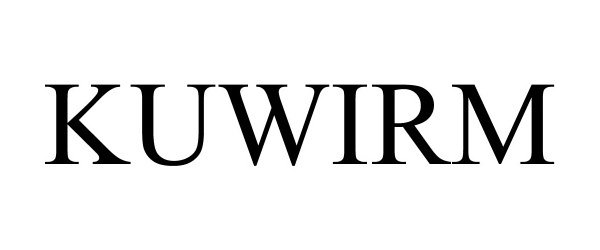 Trademark Logo KUWIRM