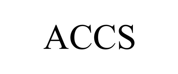 Trademark Logo ACCS