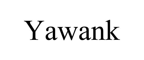 Trademark Logo YAWANK