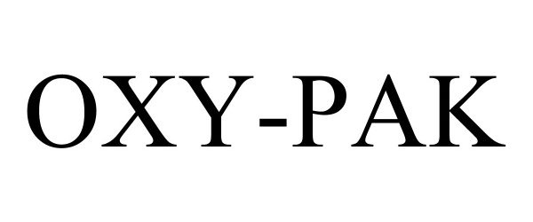  OXY-PAK