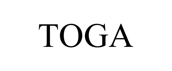 Trademark Logo TOGA