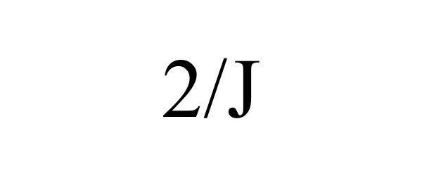 Trademark Logo 2/J