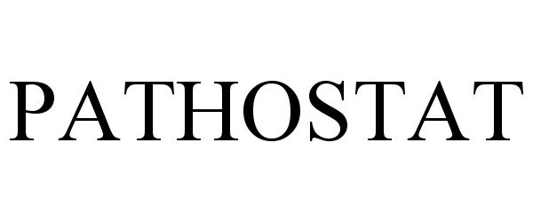 Trademark Logo PATHOSTAT