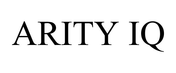 Trademark Logo ARITY IQ