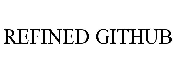 Trademark Logo REFINED GITHUB